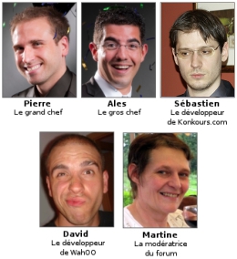 L'équipe de KonKours.com
